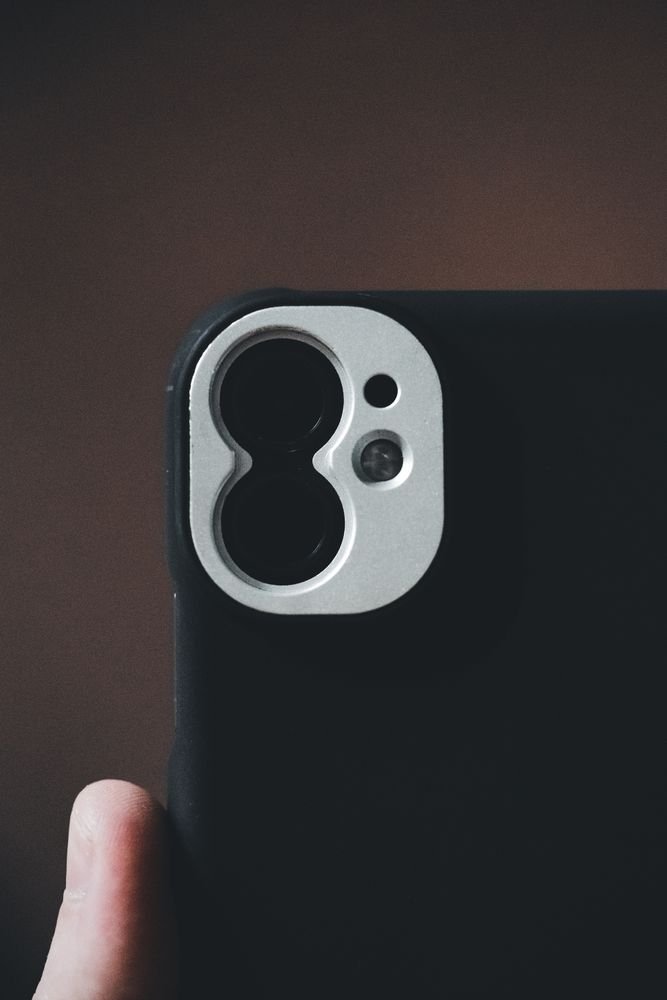 close up of a cellphone camera