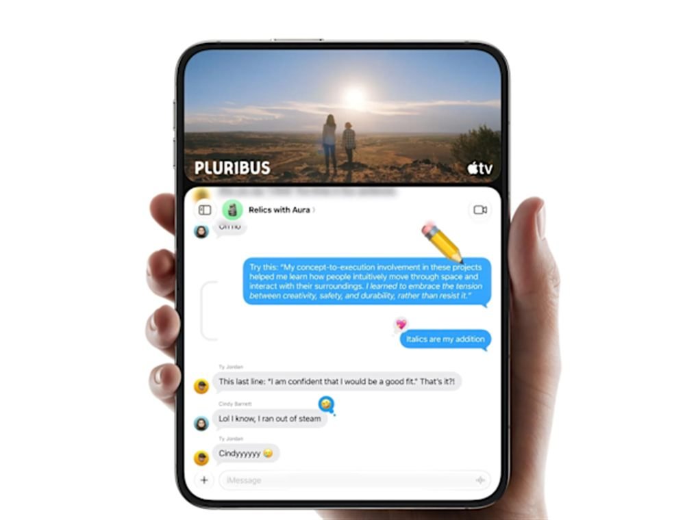 iPhone Duo split-screen multitasking
